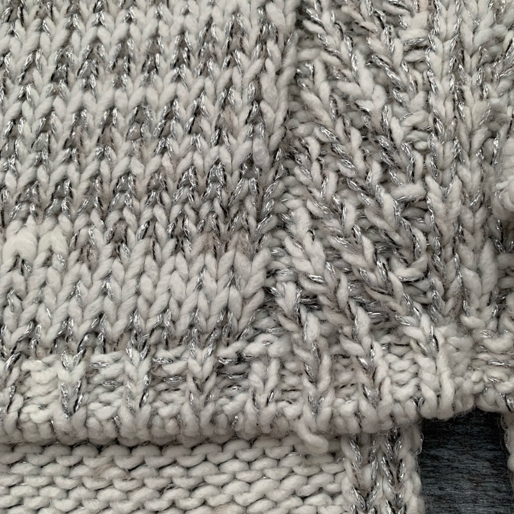 White House Black Market Knitted Poncho - Picture 10 of 15